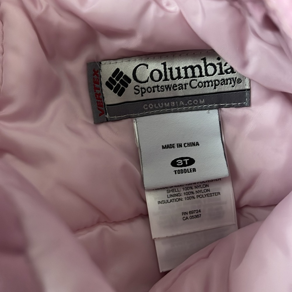 Columbia snowpants/3T - Picture 3 of 4